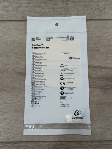 Cochlear battery holder - battery,